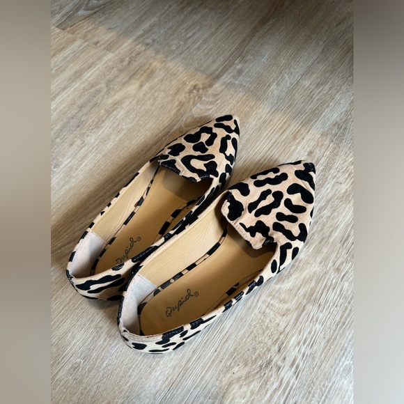 Cheetah flats from Roolee! Women’s size 7 - Picture 3 of 3